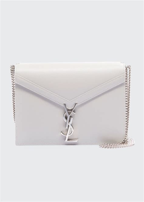 cassandra small ysl grain de poudre flap-top crossbody bag|Saint Laurent Cassandra Mini Grain de Poudre Leather Top .